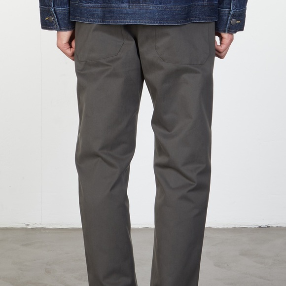 Studio Nicholson Bill Pant in Kelp - Small - Picture 3 of 8